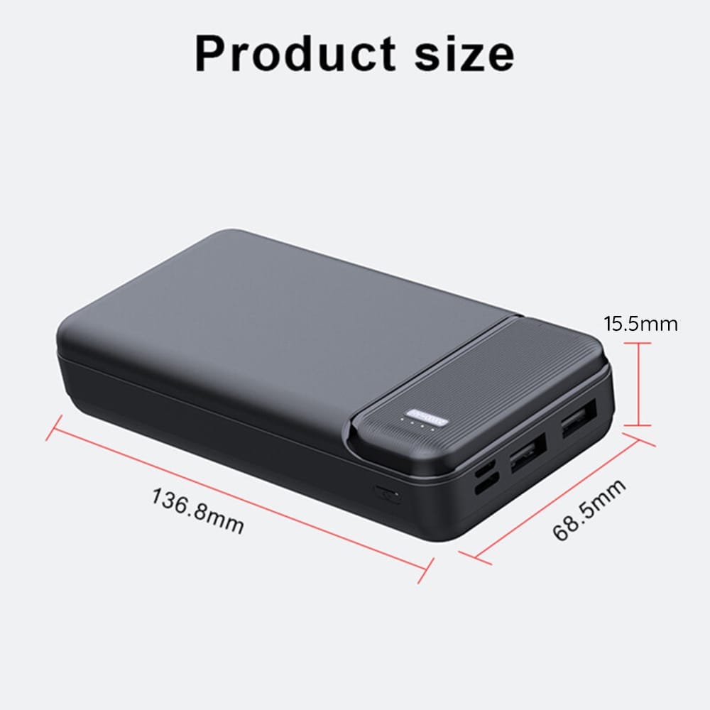 Techsuit Powerbank Varavirtalähde 10000mAh