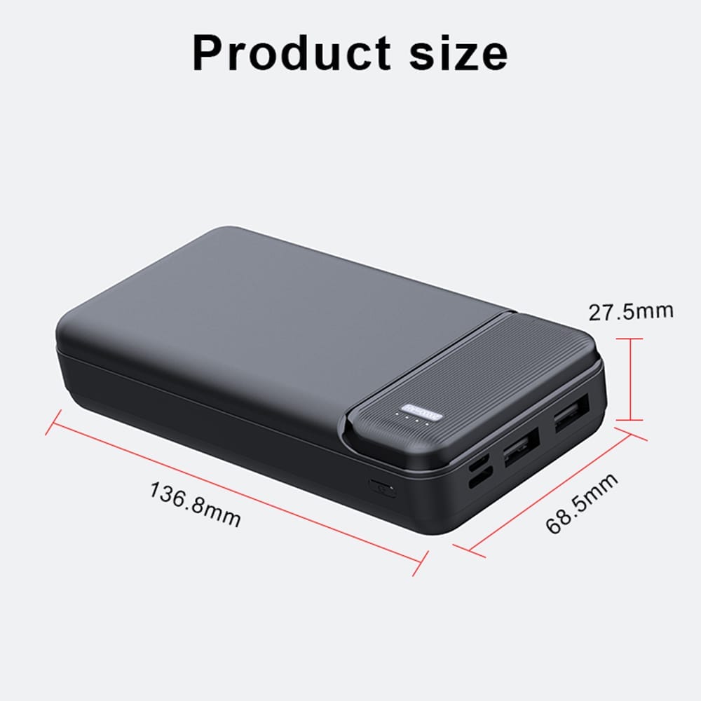 Techsuit Powerbank Varavirtalähde 20000mAh