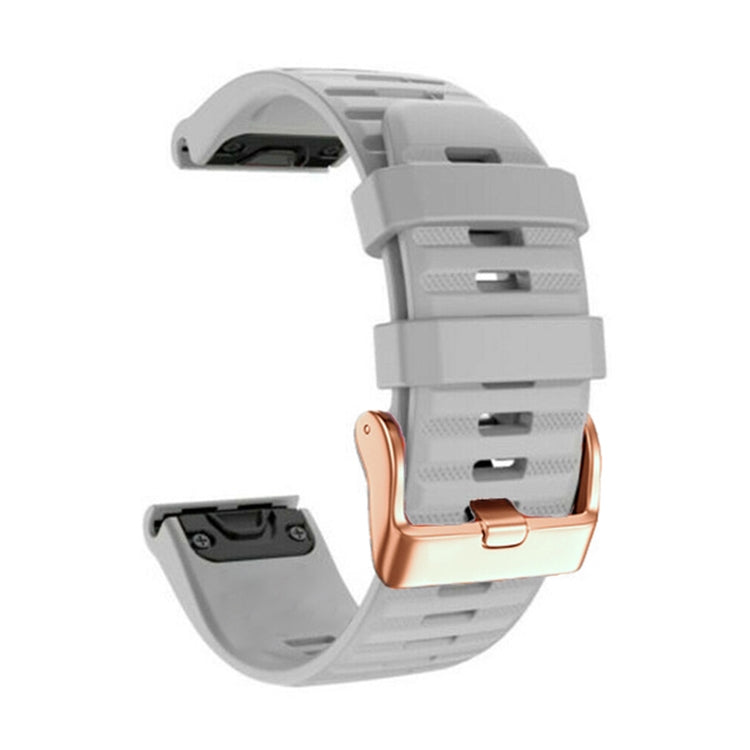 Garmin QuickFit Silikoniranneke 20mm - Harmaa