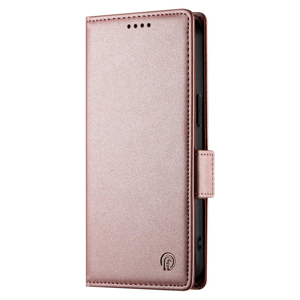 Honor X5C Plus Lompakko Suojakotelo - Ruusukulta