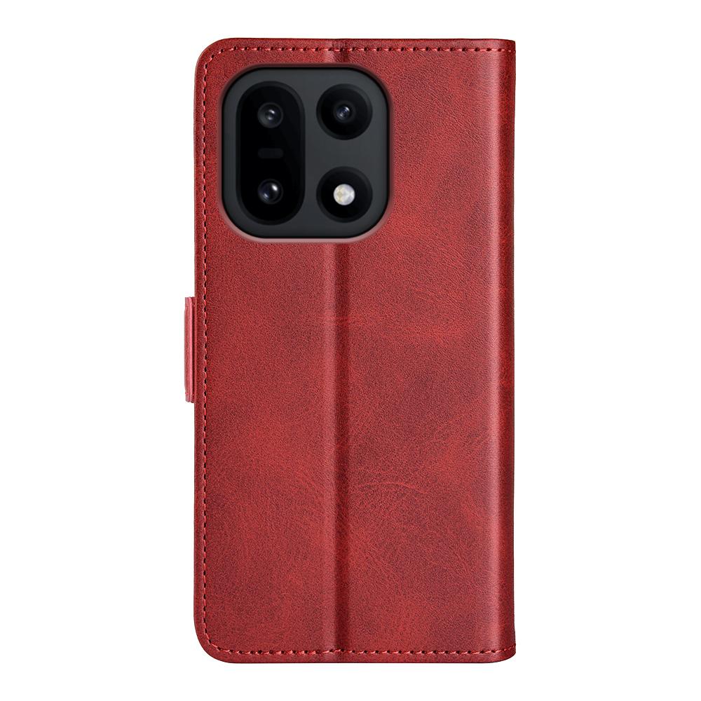 OnePlus 15 Lompakko Suojakotelo - Punainen