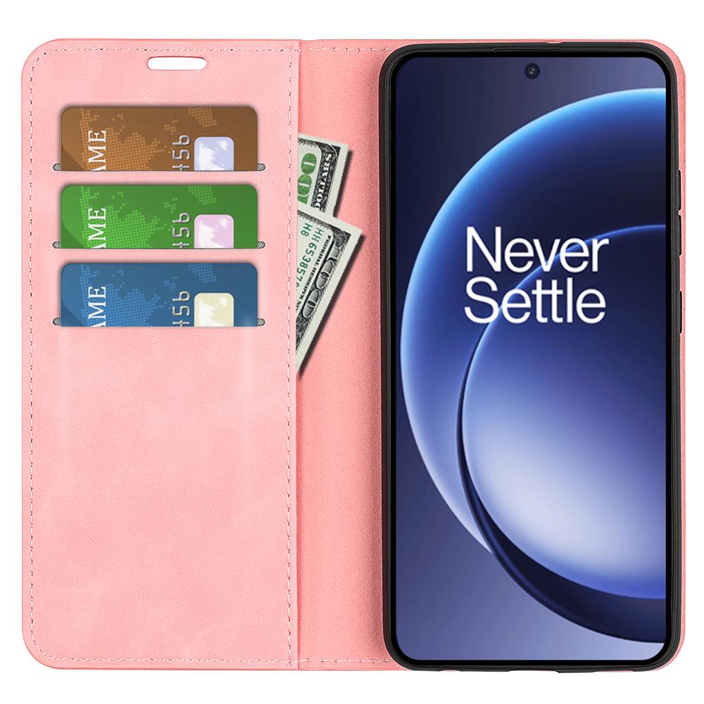 OnePlus 15 Lompakko Suojakotelo Unitec - Pinkki