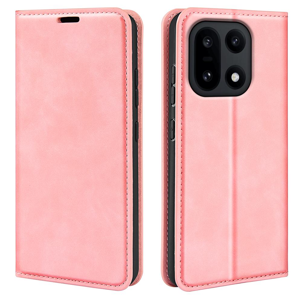 OnePlus 15 Lompakko Suojakotelo Unitec - Pinkki