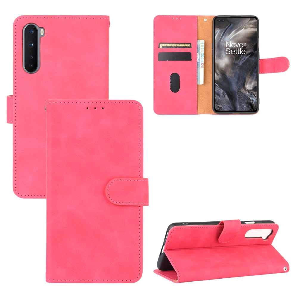 OnePlus Nord Lompakko Suojakotelo Pinkki