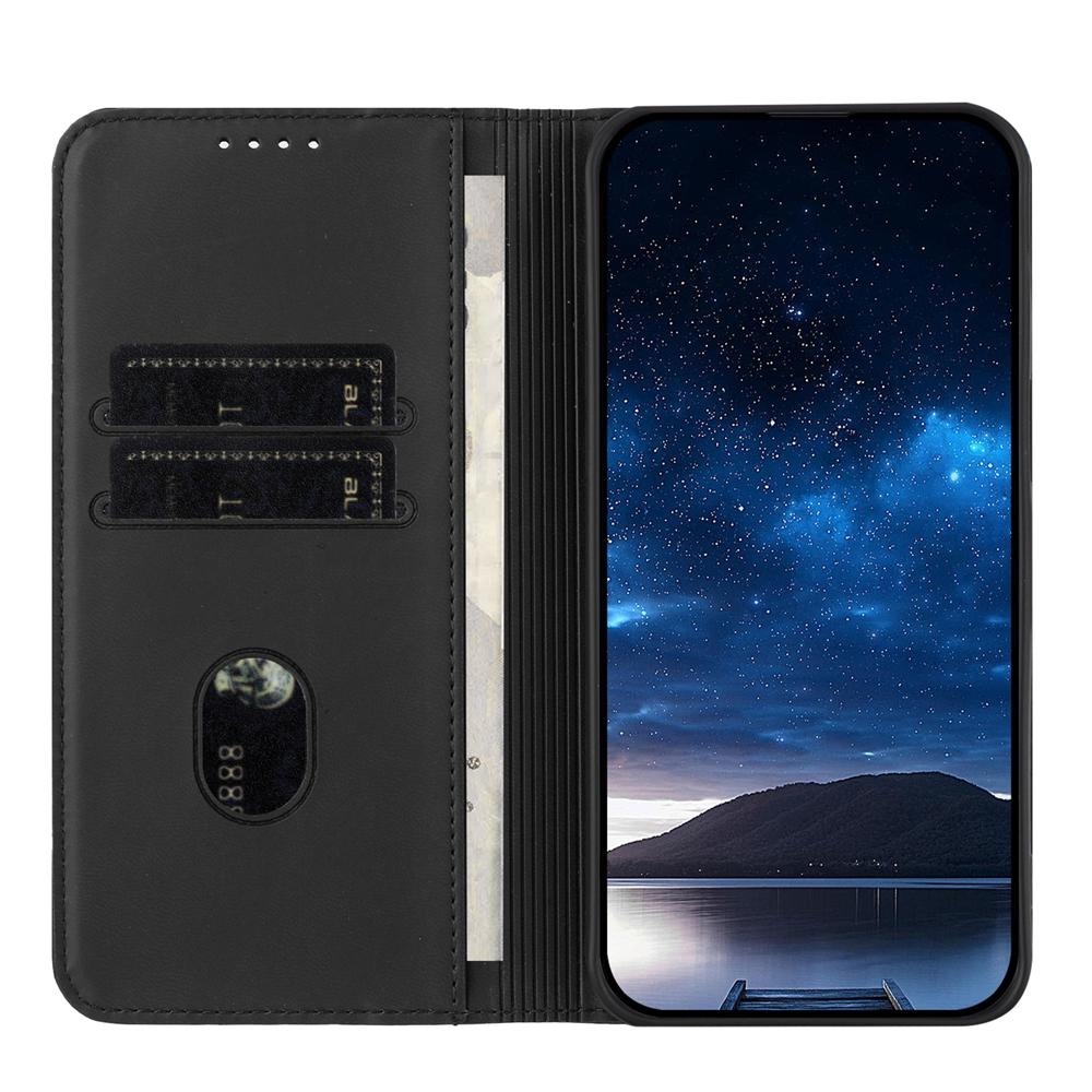 OnePlus Nord N100 Unitec Lompakko Suojakotelo Musta