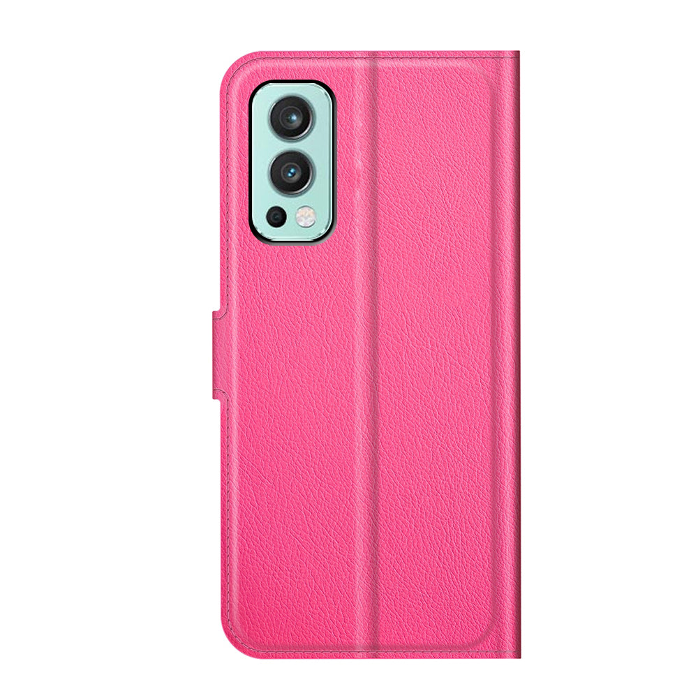 Oneplus Nord 2 Lompakko Suojakotelo Pinkki
