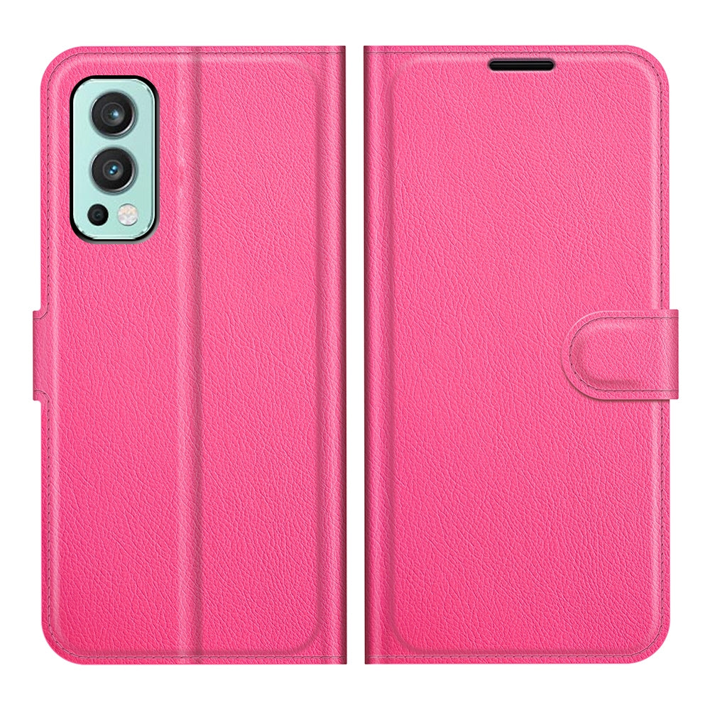 Oneplus Nord 2 Lompakko Suojakotelo Pinkki