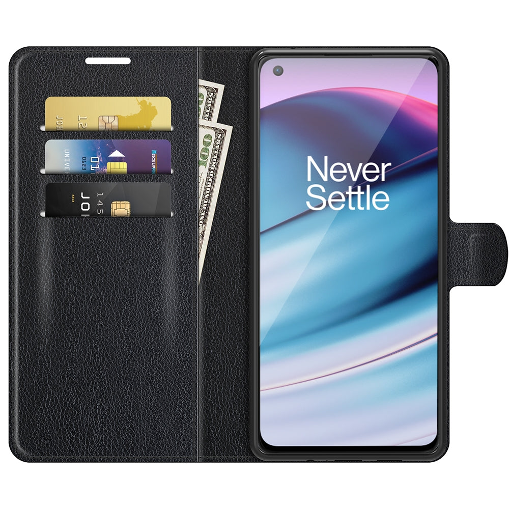 Oneplus Nord CE Lompakko Suojakotelo Musta