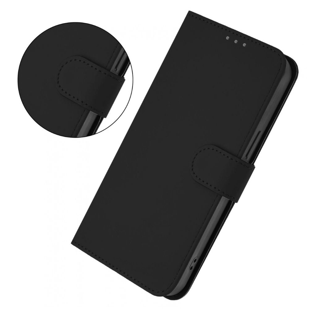 Realme C100 5G Lompakko Suojakotelo - Musta