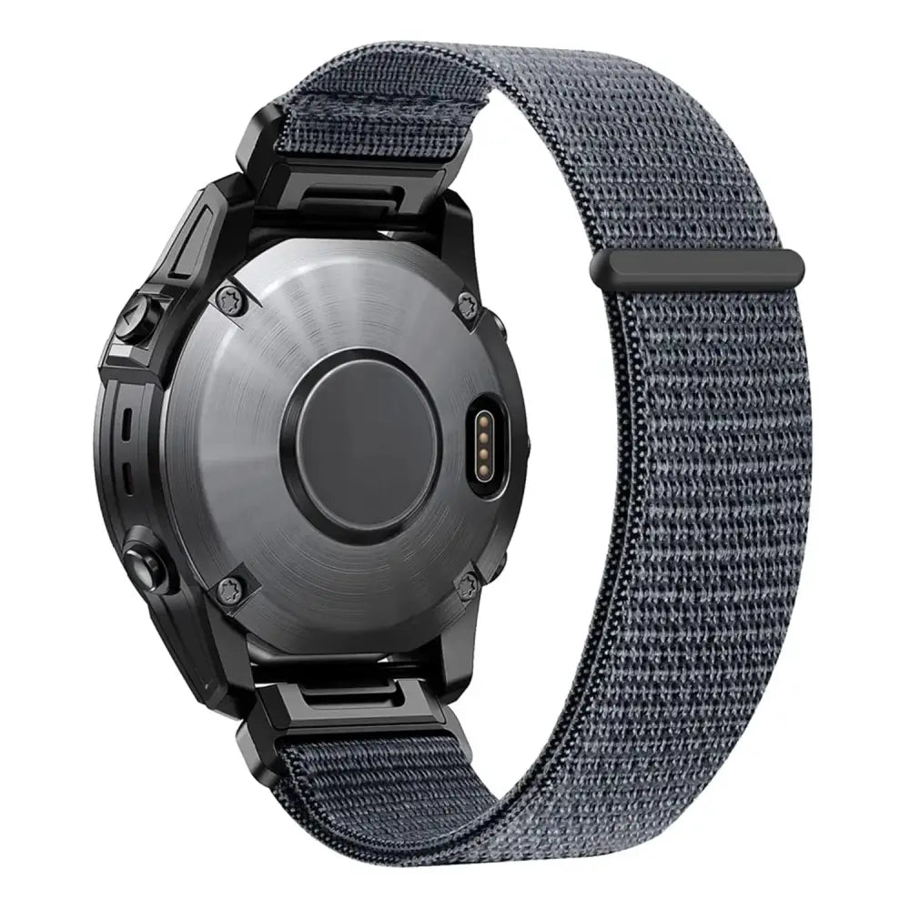 Garmin QuickFit Nailonranneke 22mm - Harmaa