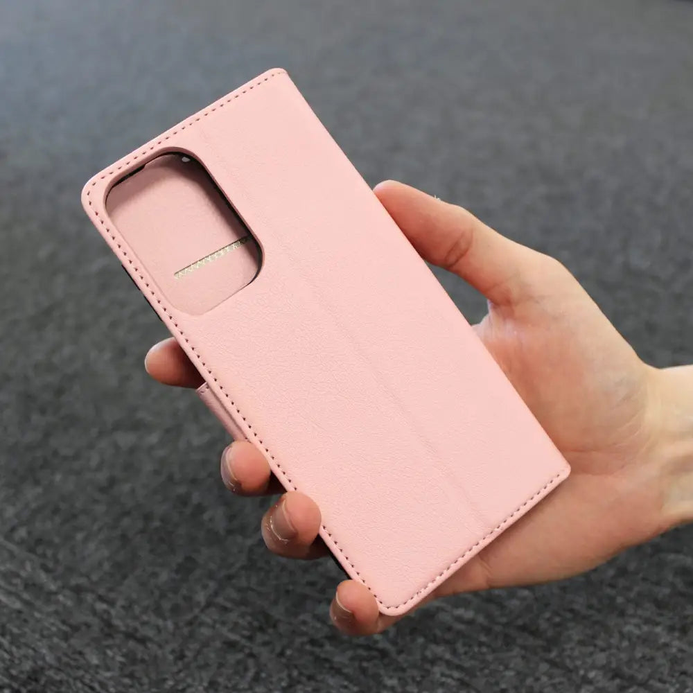 Honor Magic 5 Lite Lompakko Suojakuori - Ruusukulta