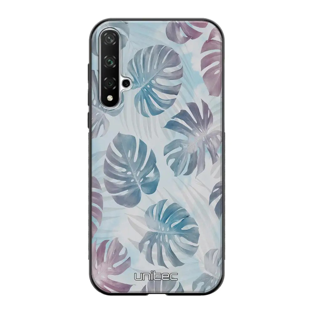 Honor 20 kukka suojakuoret - Monstera Texture - Ei