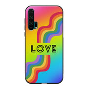 Honor 20 Pro pride suojakuoret - Love - Ei