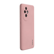 Pinkki Honor 200 Pro silikonisuoja täydellisesti puhelimen ja sen triple-kameralle
