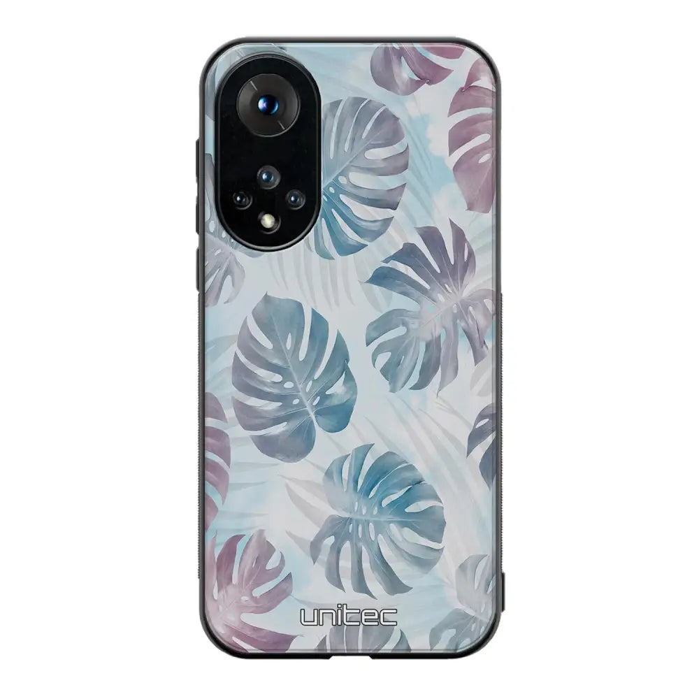 Honor 50 kukka suojakuoret - Monstera Texture - Ei