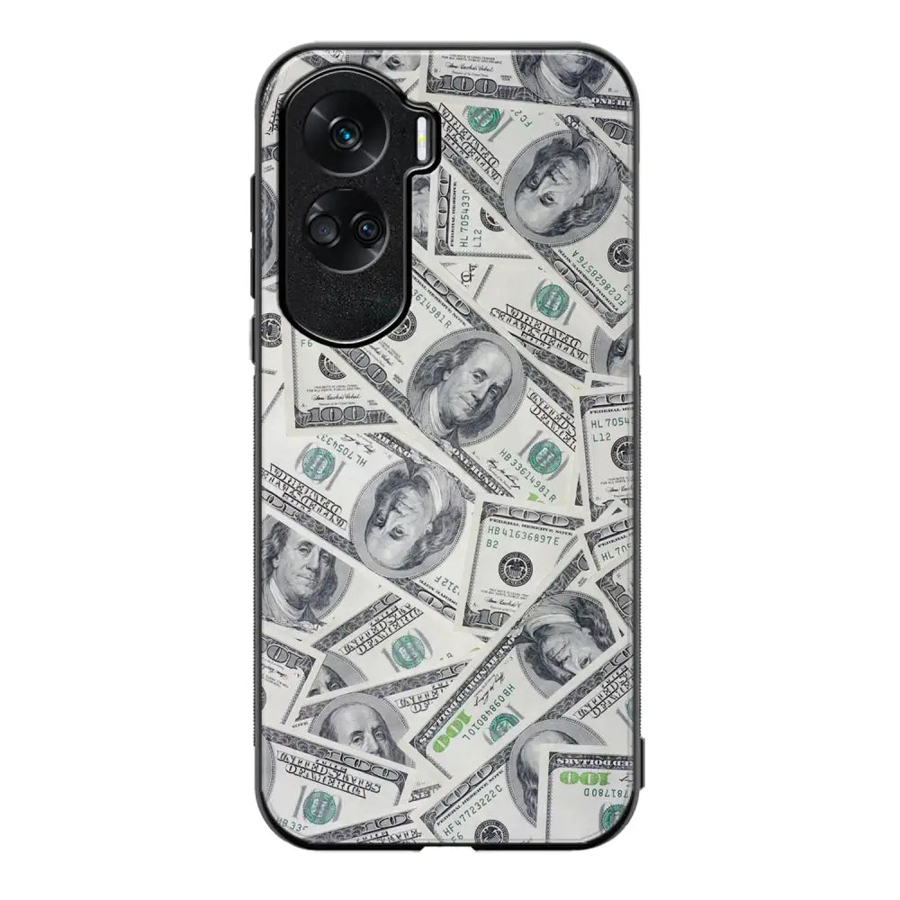Honor 90 Lite seteli suojakuoret - Dollarit - Ei