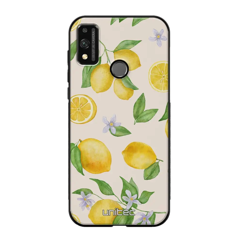 Honor 9X Lite hedelmä suojakuoret - Lemon - Ei