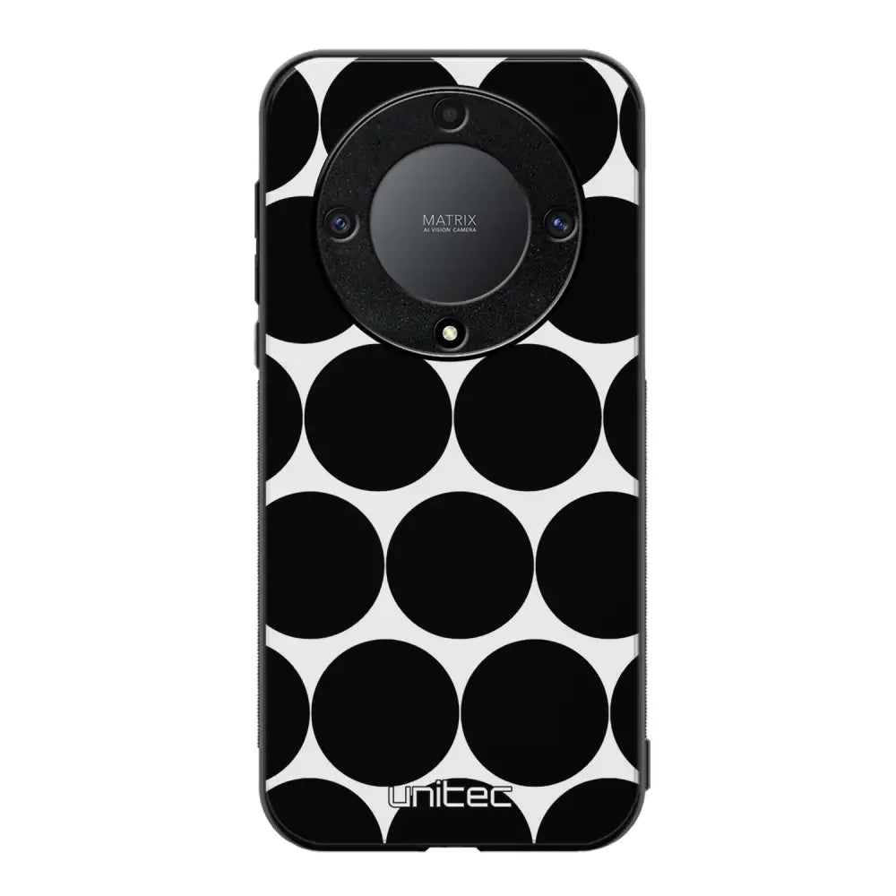 Honor Magic 5 Lite pallo suojakuoret - Musta Pallo - Ei