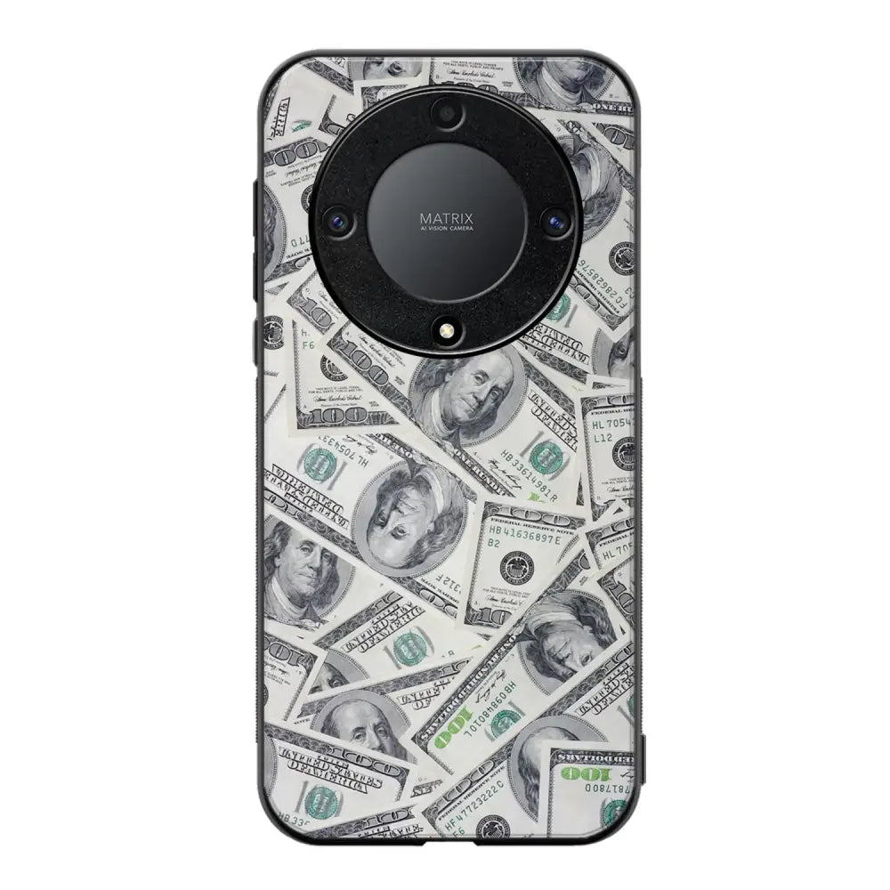 Honor Magic 5 Lite seteli suojakuoret - Dollarit - Ei