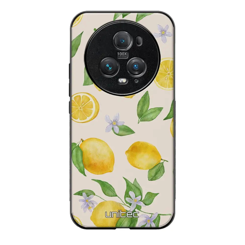 Honor Magic 5 Pro hedelmä suojakuoret - Lemon - Ei