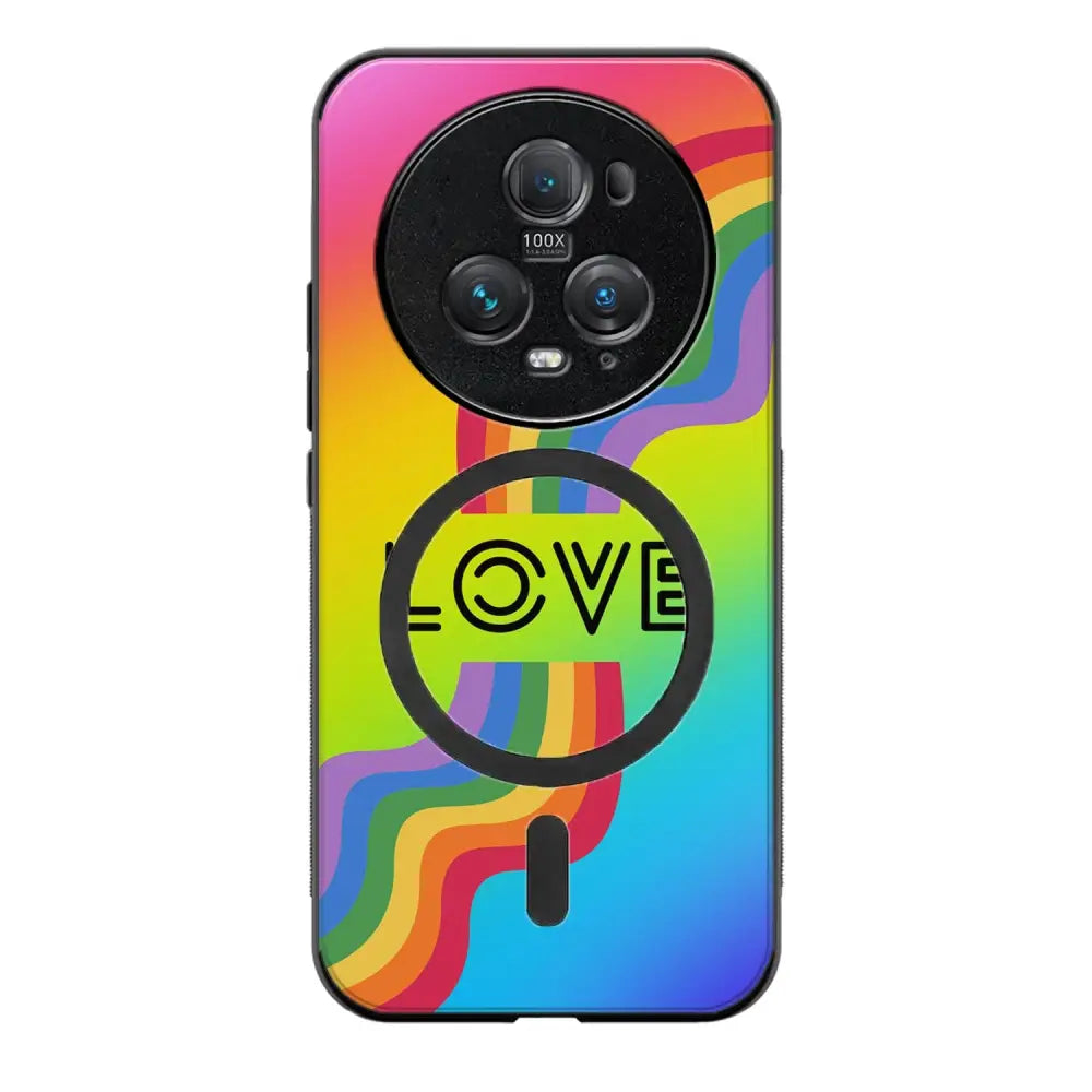 Honor Magic 5 Pro pride suojakuoret - Love