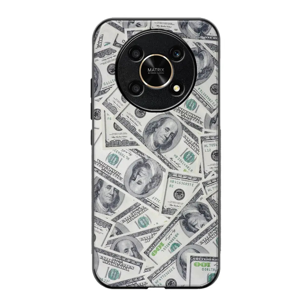 Honor Magic 6 Lite seteli suojakuoret - Dollarit - Ei