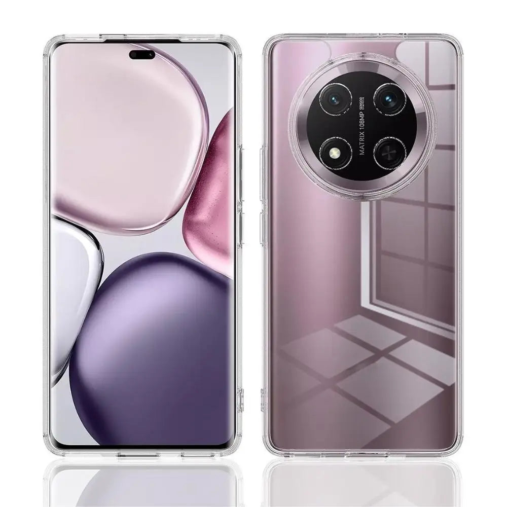 Honor Magic 7 Lite Silikonikuori - Läpinäkyvä