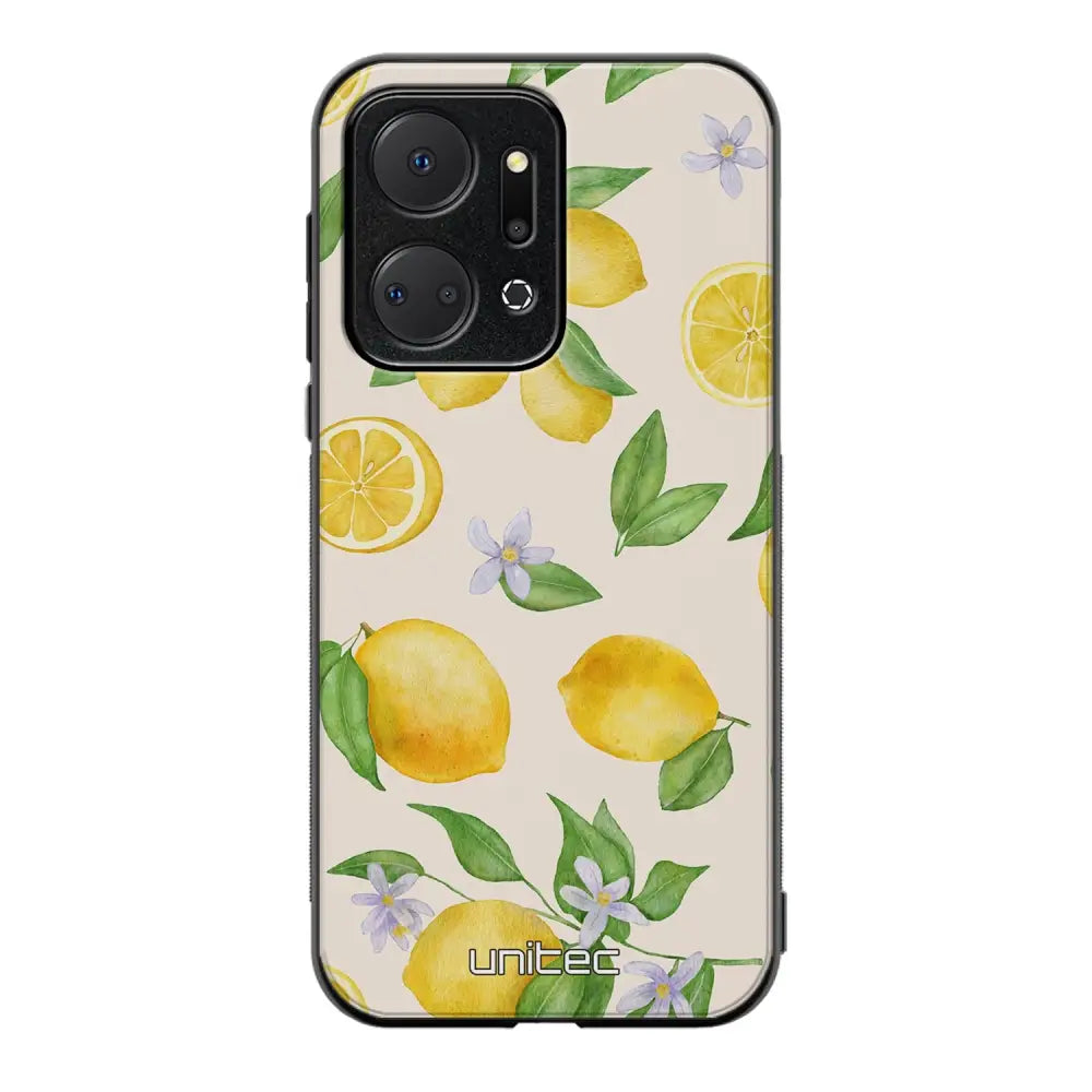 Honor X7a hedelmä suojakuoret - Lemon - Ei