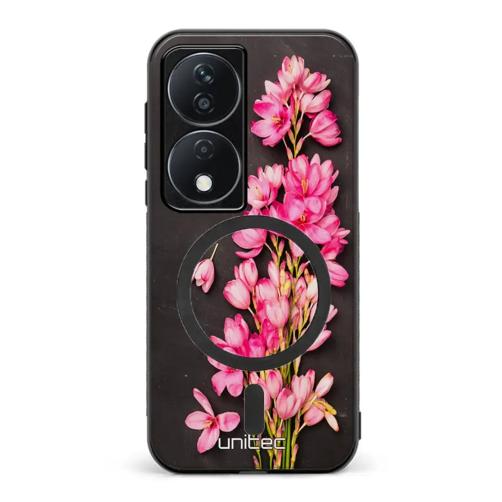 Honor X7b kukka suojakuoret - Pink Flowers