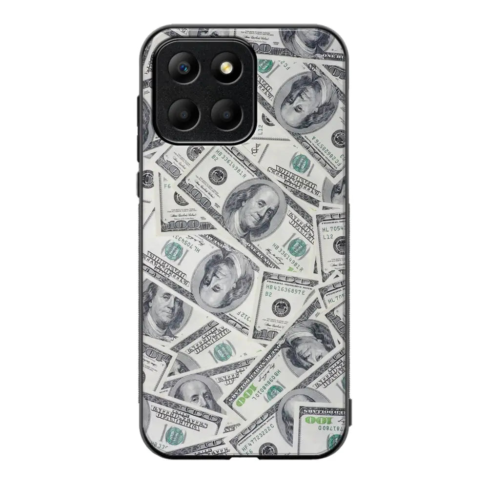 Honor X8 seteli suojakuoret - Dollarit - Ei