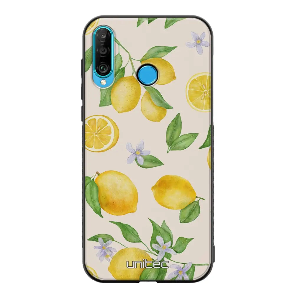 Huawei P30 Lite hedelmä suojakuoret - Lemon - Ei