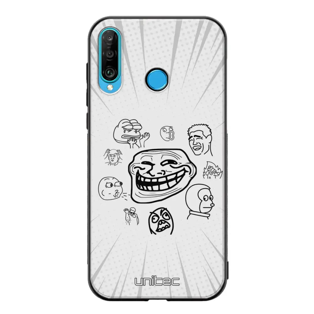 Huawei P30 Lite meemi suojakuoret - Meemi - Ei