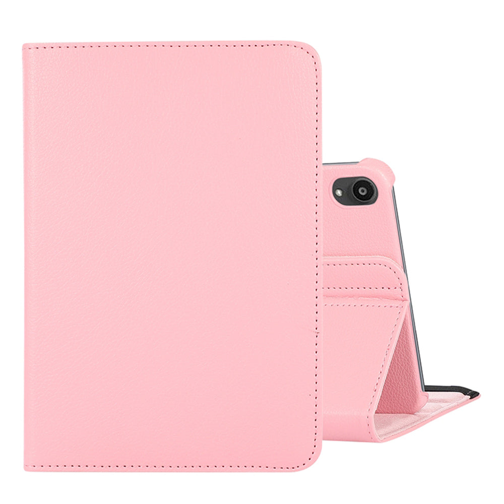 iPad Mini 6 Pyörivä Suojakotelo Pinkki