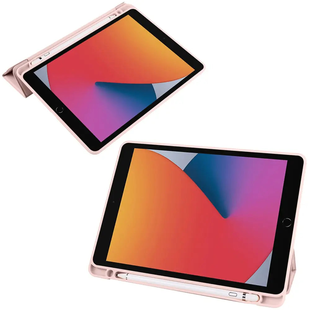 iPad 10.2 Suojakotelo Pinkki (2021/2020/2019)