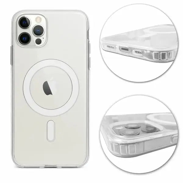iPhone 11 Pro Max MagSafe suojakuori Läpinäkyvä
