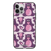 iPhone 11 Pro Max suojakuoret - Purple Teddy Bear - Ei