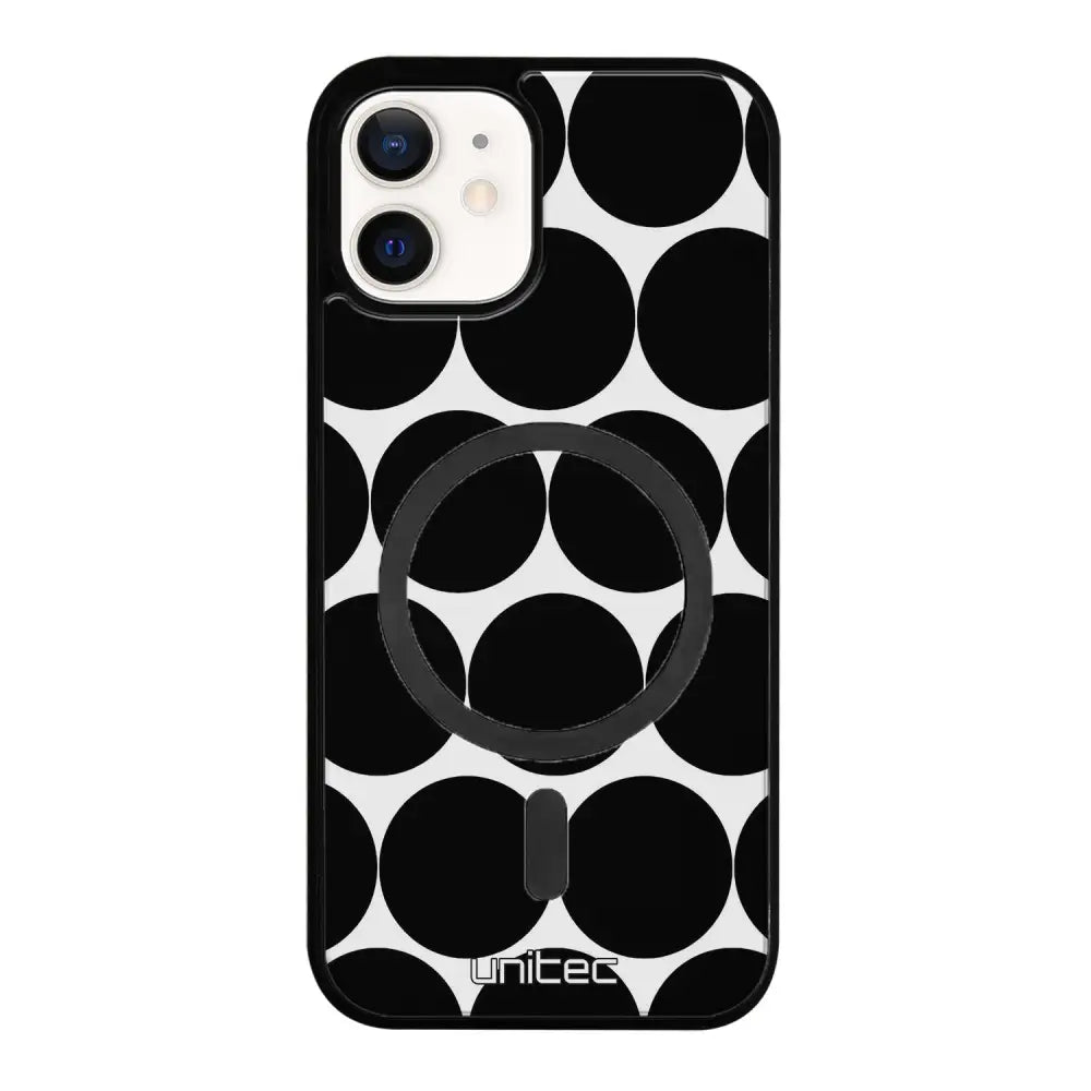 iPhone 12 Mini pallo suojakuoret - Musta Pallo