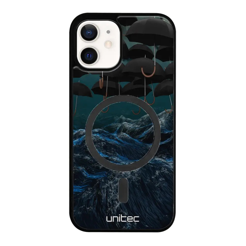 iPhone 12 Mini suojakuoret - Umbrella Storm