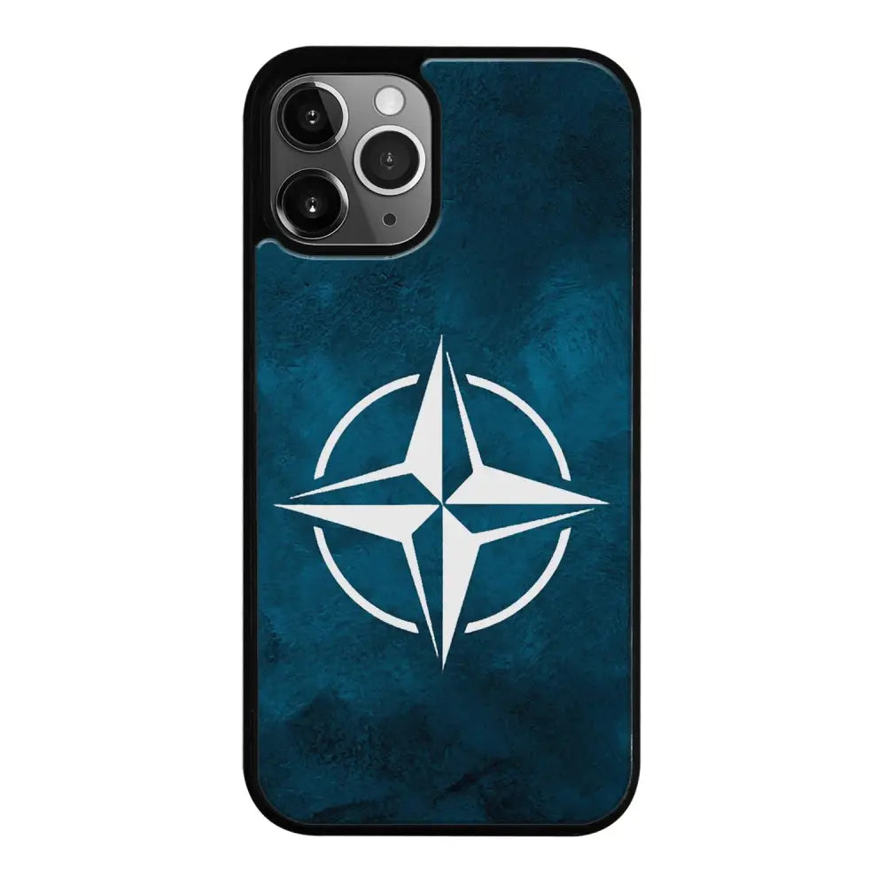 iPhone 12 Pro Max nato suojakuoret - Sininen - Ei