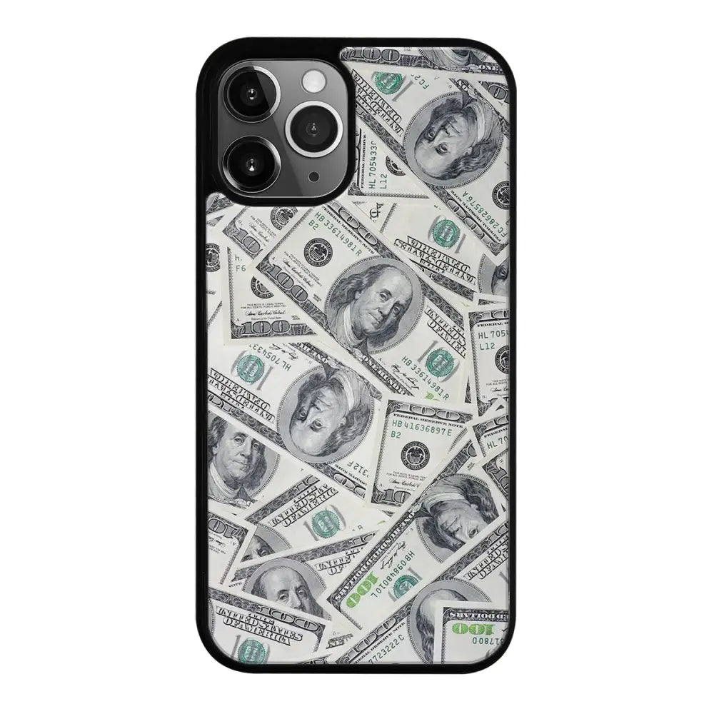 iPhone 12 Pro Max seteli suojakuoret - Dollarit - Ei