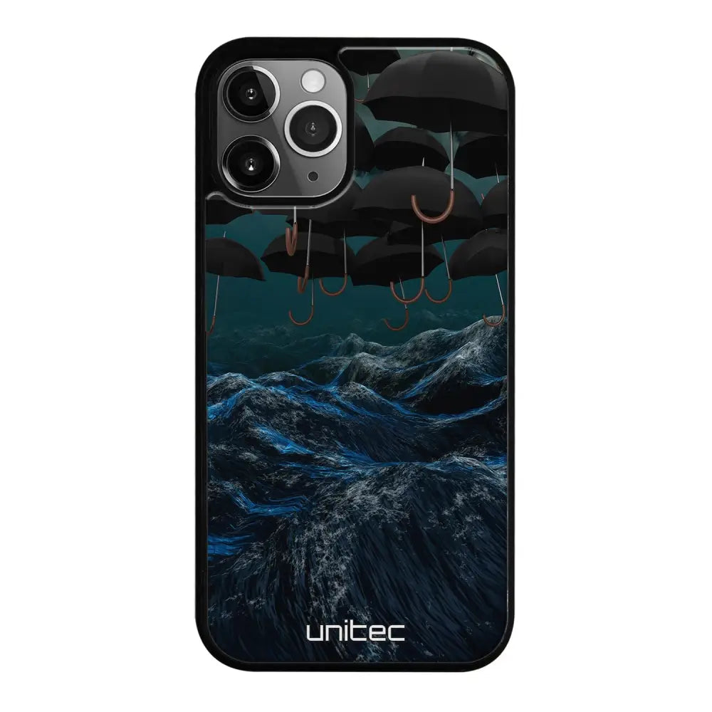 iPhone 12 Pro Max suojakuoret - Umbrella Storm - Ei