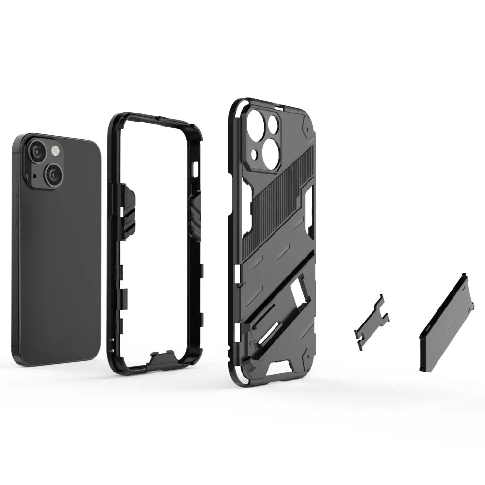iPhone 13 Mini Armor suojakuori - Harmaa