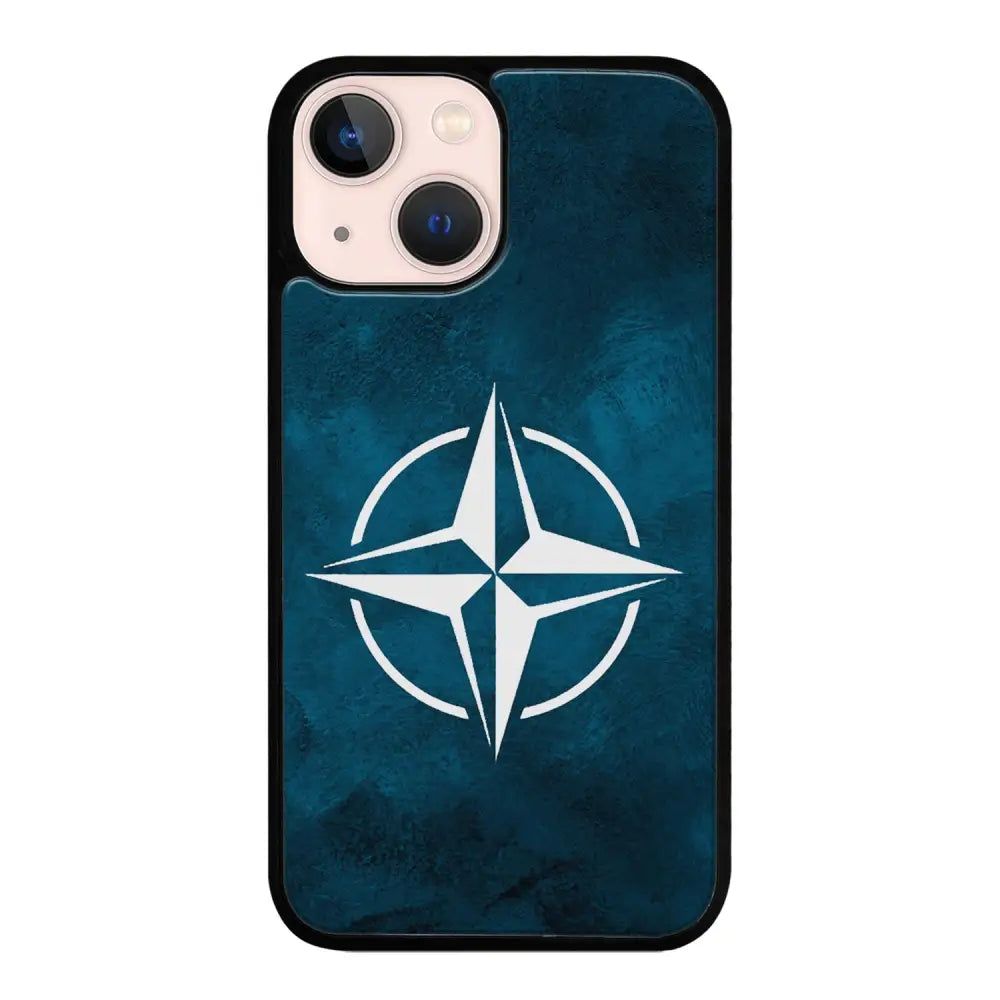 iPhone 13 Mini nato suojakuoret - Sininen - Ei