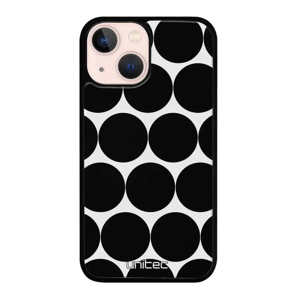 iPhone 13 Mini pallo suojakuoret - Musta Pallo - Ei