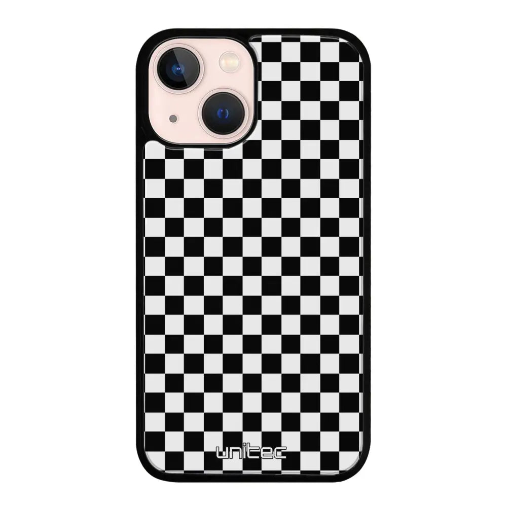 iPhone 13 Mini suojakuoret - Black And White - Ei