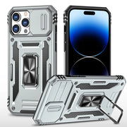 iPhone 13 Pro Armor suojakuori - Harmaa