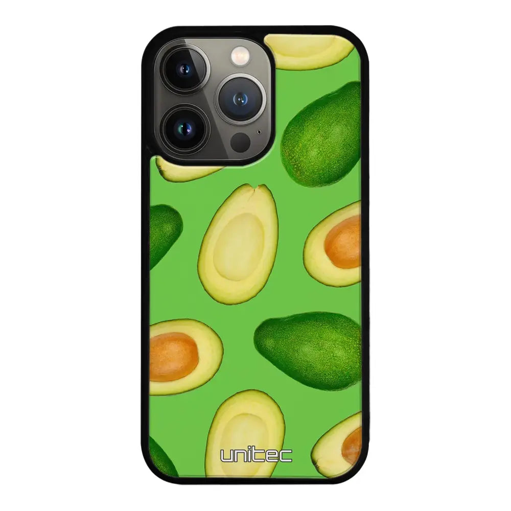iPhone 13 Pro hedelmä suojakuoret - Avocados - Ei