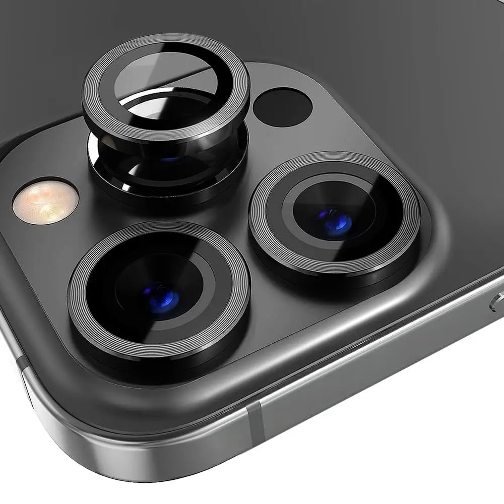 iPhone 13 Pro Max Kameran panssarilasi Musta (3kpl)