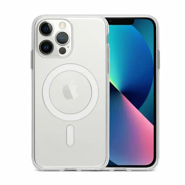iPhone 13 Pro Max MagSafe suojakuori Läpinäkyvä