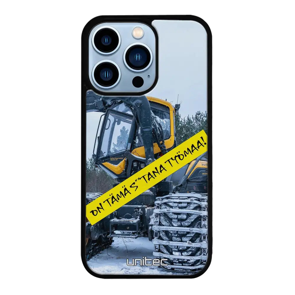 iPhone 13 Pro Max meemi suojakuoret - Työmaa - Ei